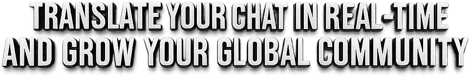 Translate your Kick chat...